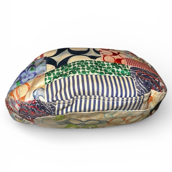 Coach Vintage Y2K Hampton Patchwork Multicolor Patchwork Hobo Shoulder Bag - Picture 10 of 13